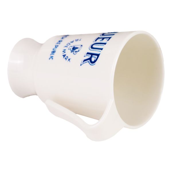 Customized Shatterproof 50ml Mini PC Plastic Single Cup with Hook for Coffee and Wine