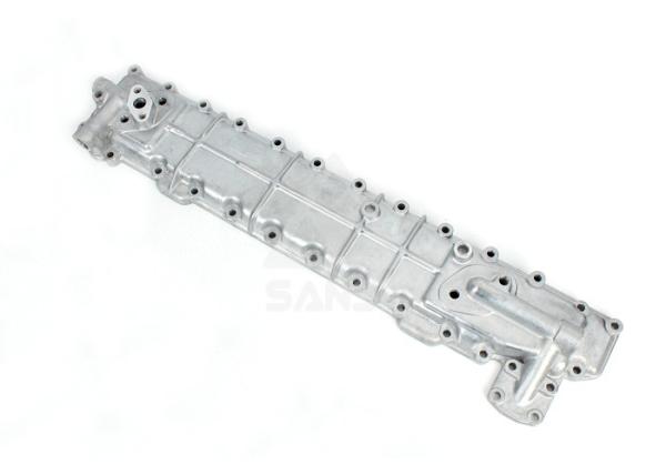 6BD1T Oil Cooler Cover / Engine Oil Cover 1-11281028-1 For Excavator EX200 Engine
