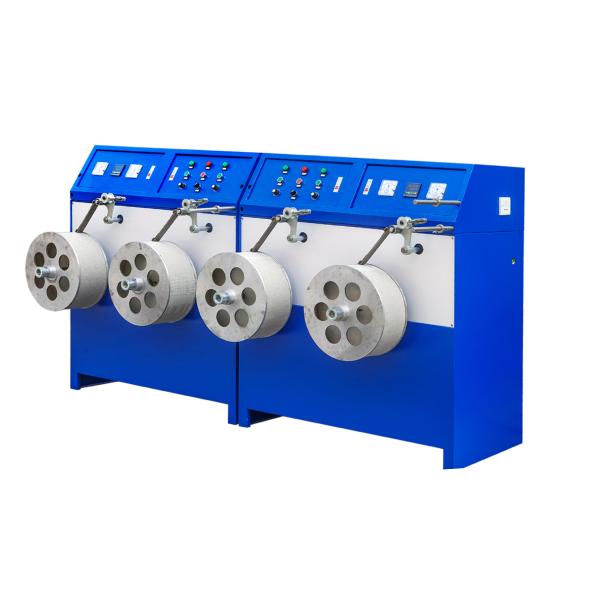 5-32 mm bandes de câblage machine de remontage double station semi-automatique