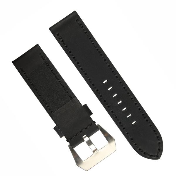 Дозоры людей ROHS кроют кожей диапазон, OEM сшитый кожаный ремешок с пряжкой Pre v