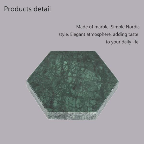 Marble Coasters Round Square Hexagon Marble Drinking Set With Polisher For Cups For Your Drinks Collection