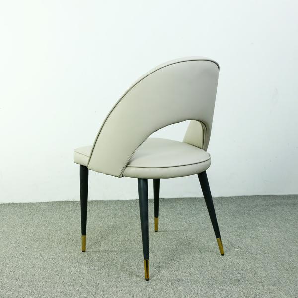 Apartment Upholstered Dining Chair Multipurpose Anti Scratch