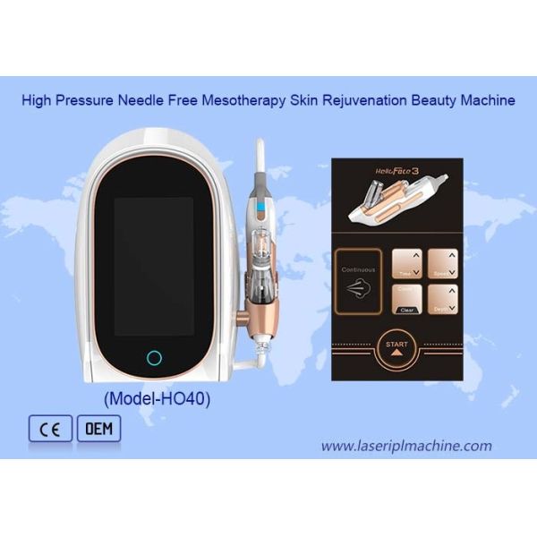 High Pressure Needle Free Mesotherapy Skin Rejuvenation Beauty Machine