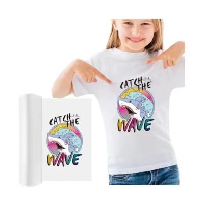 A4 Premium DTF Transfer Film Roll 8,27 x 328ft Matte Clear PreTreat PET Heat Transfer Paper para impressoras DTF A4