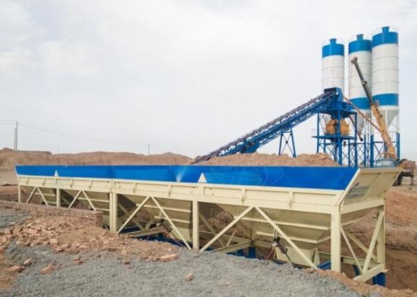 Ready Mix Belt Type Wet Mix Stationary Cement Concrete Batching Plant 120m3/H