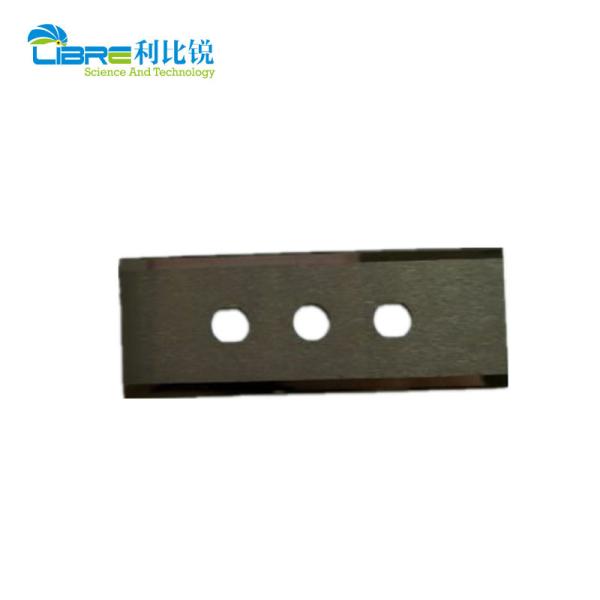 60mm×22mm×0.4mm 3 Hole Film Cutting Blade