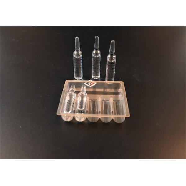 Ampoule Tray Ampoule Blister Packaging Medical Grade PET PETG ISO13485 Certificated