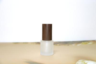 20ml Empty Refillable Frosted Glass Cosmetic Jars with Screw Cap