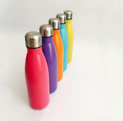 Virson Double Wall Vacuum Insulated Stainless Steel Cola sports Water Bottle