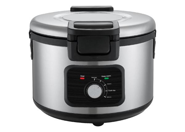 Capacidade 5KG todo de aço inoxidável de HORECA 304 em um fogão de arroz elétrico comercial
