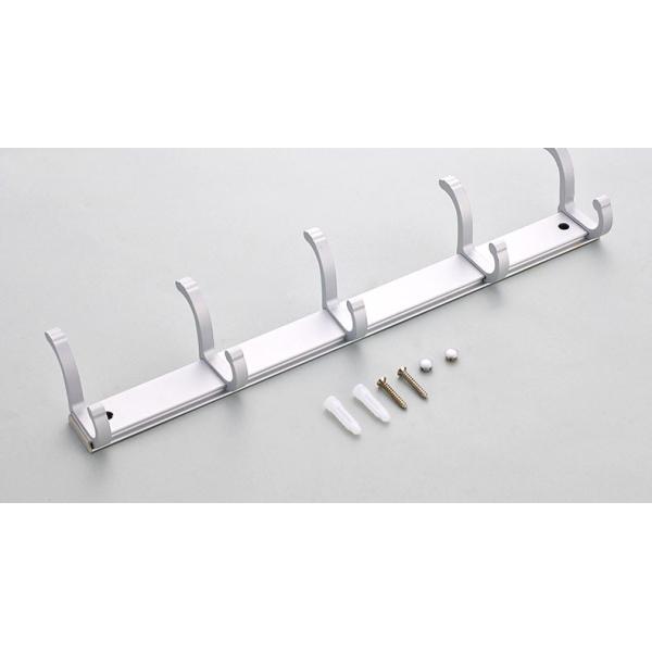 Heavy Duty Stainless Steel Bathroom Hooks , Wall Mounted Coat Hooks Multifunctional