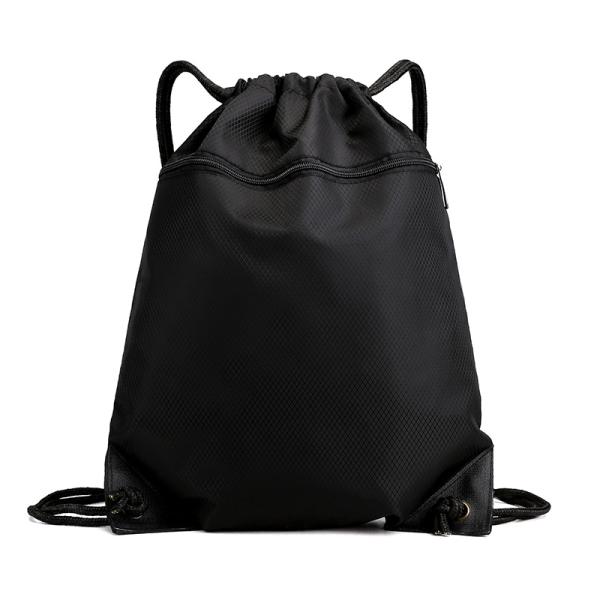 Large Capacity Waterproof Drawstring Backpack with External Frame and Durable Material