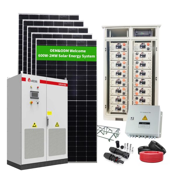Complete Kits Set Full Package 5KW 6KW 8KW 10KW 12KW Growatt 15KW Solar Energy System with Storage Set 15KW