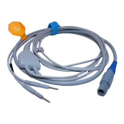 Chicote de fios médico do fio de 20AWG 26AWG com o protetor dobro composto de cobre estanhado