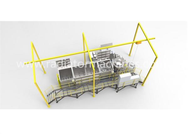 Equipamento padrão de impregnação a vácuo de resina para peças de fundição a óleo