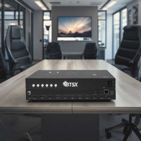 4K60 Multi-viewer Video Wall Controller with 8 Input Channels Seamless Switching and Remote Control