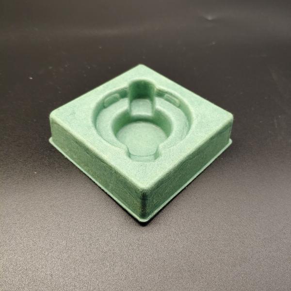 China factory direct supply of green pulp mold packaging base for shockproof, drop-proof and scratch-proof of aerospace precision hardware parts