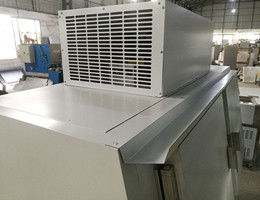 Commercial Outdoor Bagged Ice Storage Freezer, Fan Cooling Ice Cube Freezer