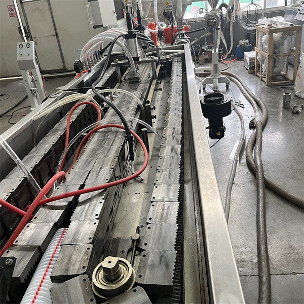 Industrial Plastic HDPE Double Wall Corrugated Pipe Extrusion Line for Drainage Water Supply and Underground Pipe Systems