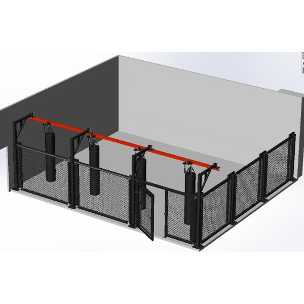 Wall Mount MMA Heavy Bag Bracket Heavy Duty Hacksaw Frame