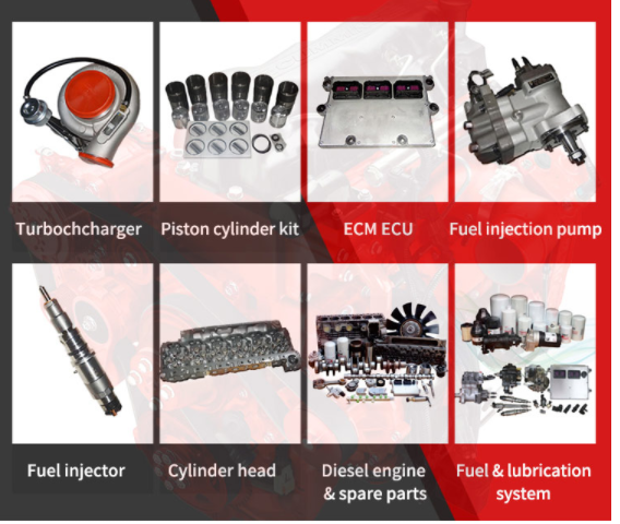 Кожух коробки передач 4973541 4973540 наборов капитального ремонта двигателя QSM11 ISM11