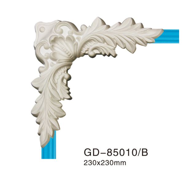 GD-85010 Safety Polyurethane Foam Flat Mould-Proof House Renovation Ceiling Tiles For Villa