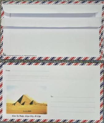 Custom White Paper Envelope Pearl Paper Business Envelopes Cardboard Envelope