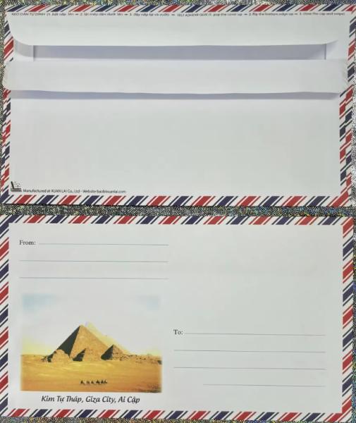 Custom White Paper Envelope Pearl Paper Business Envelopes Cardboard Envelope