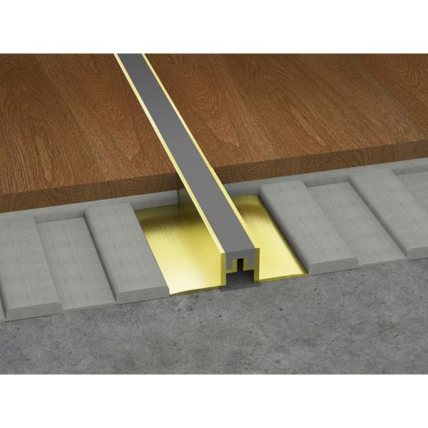 Aluminum Extrusion Profile Floor Movement Joint Interior Decoration