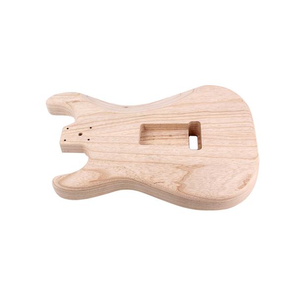 Корпус гитары из натурального дерева Strat ST Корпус электрогитары Stratocaster Форма