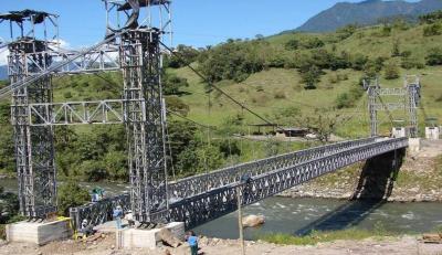 Ponte de suspensão de aço de Bailey
