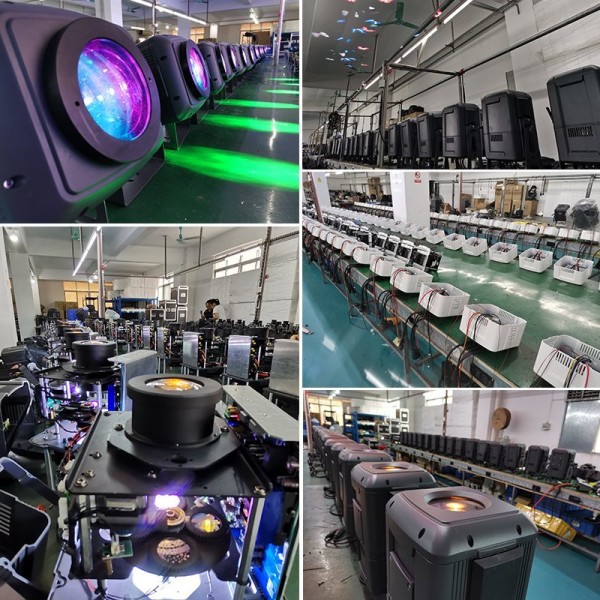 100W Outdoor LED Projection Light Ripple Floating Effect Garden Zoom Light