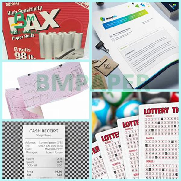 бумага водоустойчивого кассового аппарата 65gsm 72gsm термальная для регистра супермаркета бумага водоустойчивого кассового аппарата 65gsm 72gsm термальная для регистра супермаркета