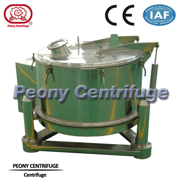 Top Discharge Centrifuge for Industrial Cleaning Solution Solid Removal