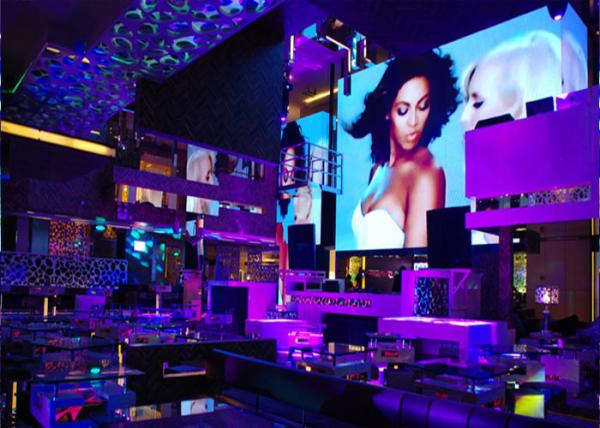 Indoor P4.81 Full Color Rental LED Display With Die-casting Aluminum Cabinet 500x1000mm