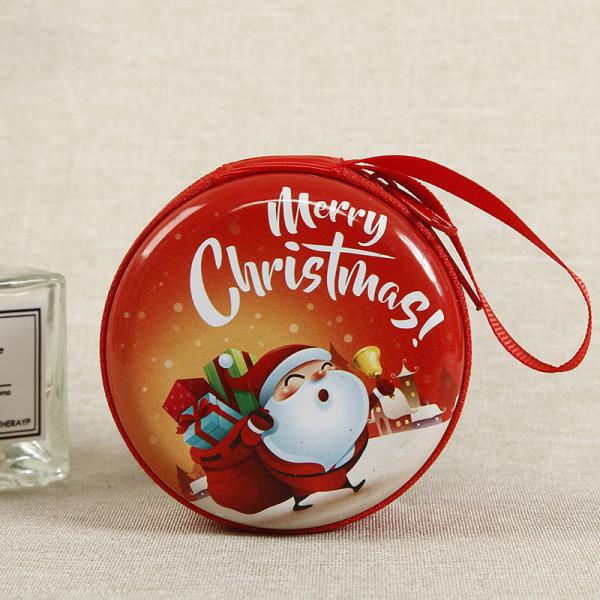 Recycled Materials Used Cute Cartoon Round Coin Holder Case for Kids Mini Coin Purse