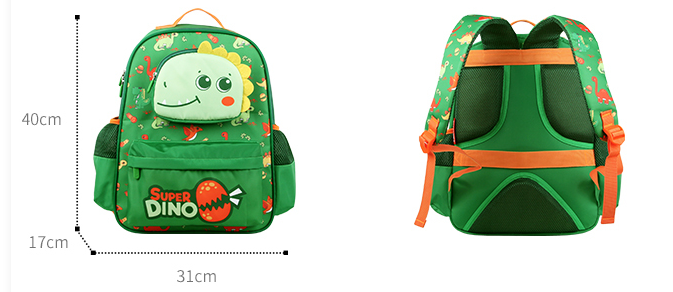 Factory Kids Book Bag Polyester Fiber Ergonomics School Backpack For Student