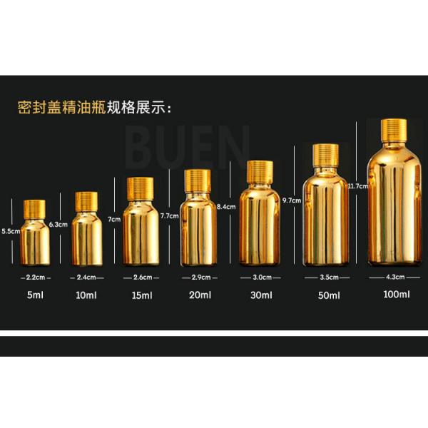 Hard Wearing Glass Liquid Dropper Bottle Electric Painting 10ml