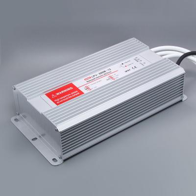 198W 12V 16.5A Single output IP67 waterproof power supply LPV-200-12 electronic LED driver