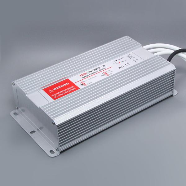 198W 12V 16.5A Single output IP67 waterproof power supply LPV-200-12 electronic LED driver