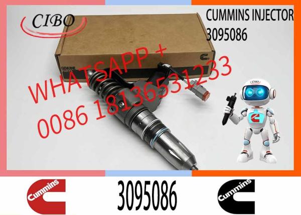 SD22 Bulldozer original N14 Motor 3652541 3652542 Injetor de combustível 3095086 3095729 Usado na Cummins