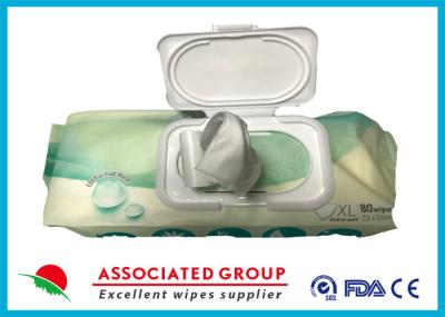 As toalhas de rosto adultas Scented embalam brandamente com aloés, camomila e vitamina