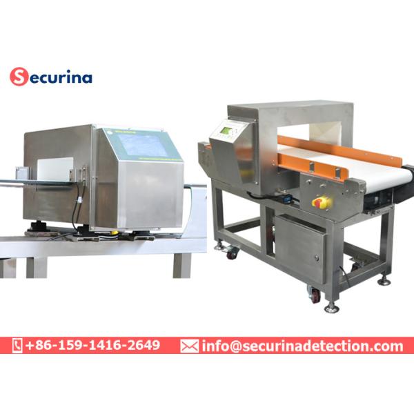 High Accuracy Industrial Metal Detector Conveyor Auto Model For Foods Inspection