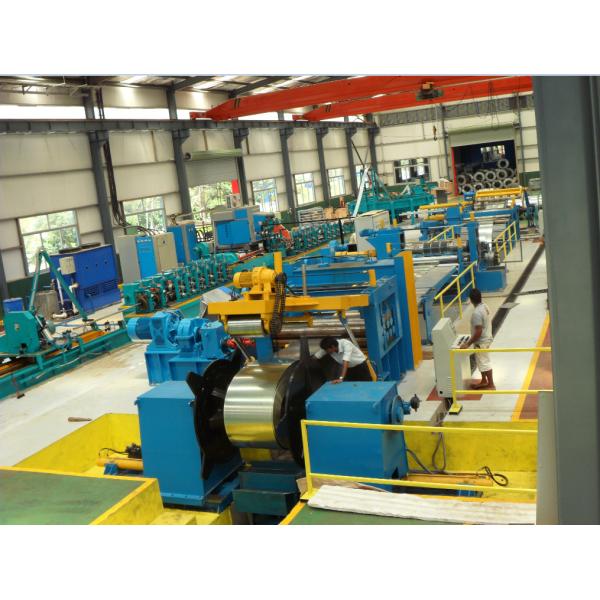 Máquina de corte de aço totalmente automática 120 m/min Capacidade 20 toneladas