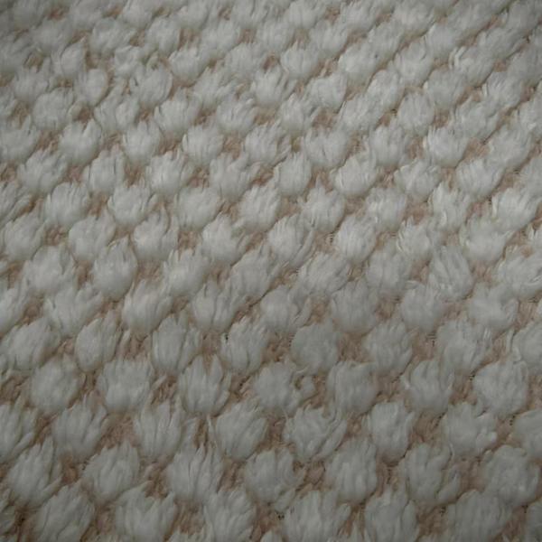 New Arrive Soft 100 Polyester Cotton Jacquard Fleece Fabric for Shoes Men Womens Clothing Blankets for Winter