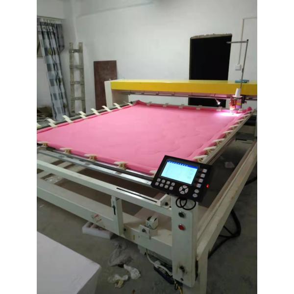 computerized high speed  single needle quilting machine single head continllous quilting machine