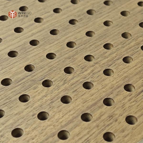 Elegant and Easy-to-Install Perforated Acoustic Panel for Theaters & Halls