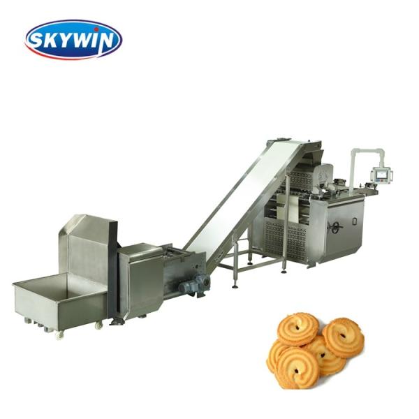 Small Cookie Making Machine For Making Demark Butter Cookie Rotary Oven tunnel oven