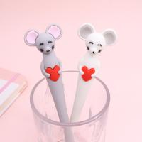Creative Cartoon Little Mouse Silicone Gel Pen 0.5mm Needle Tube Neutral Pen