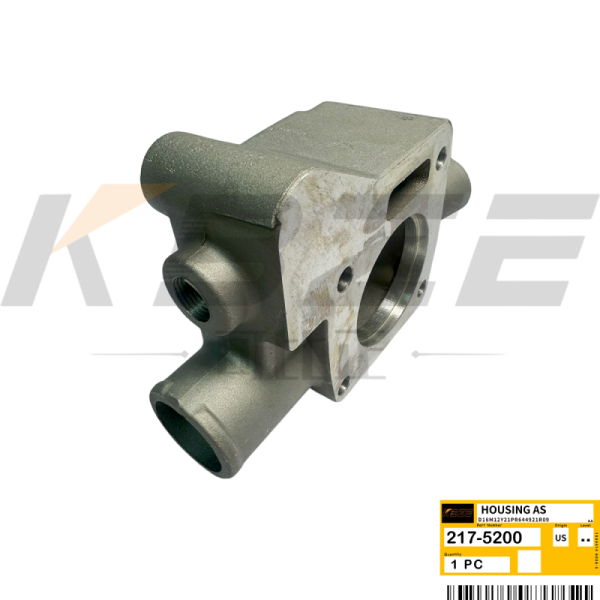 CAT C9 / C-9 Engine Thermostat Housing 217-5200 (2175200) for 330C 330D 336D 340D Excavator Replacement Parts OEM Quality Heavy Duty Cooling System Component